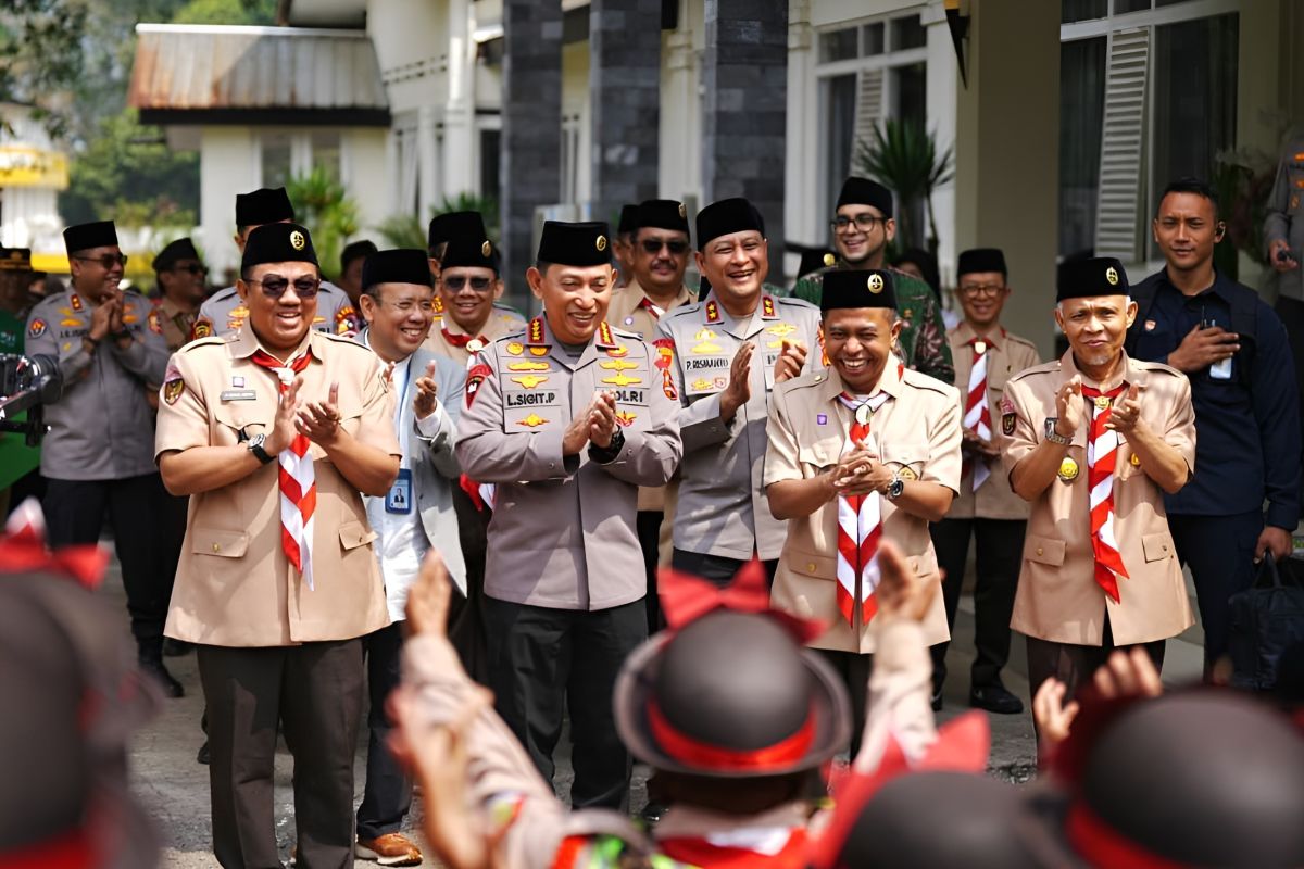 Kapolri Ajak Generasi Muda PUI Jaga Persatuan di Kemah Nasional
