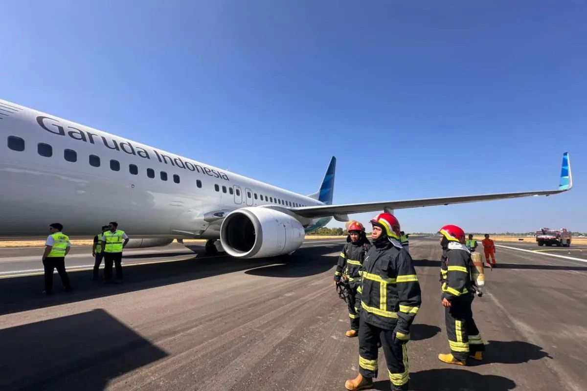 Garuda Indonesia pastikan GA-604 mendarat dengan aman sesuai standar