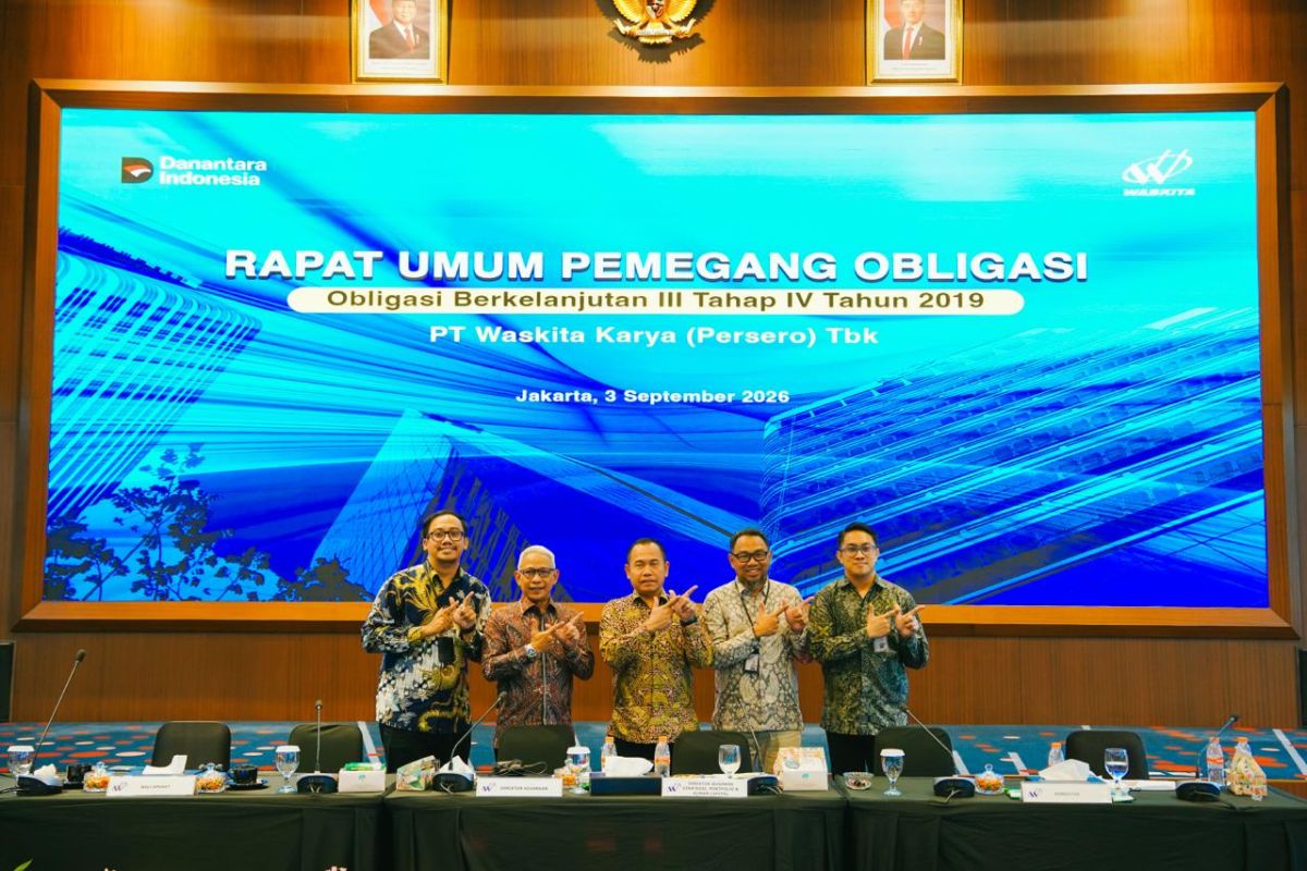 RUPO disetujui, Waskita Karya rampungkan restrukturisasi utang