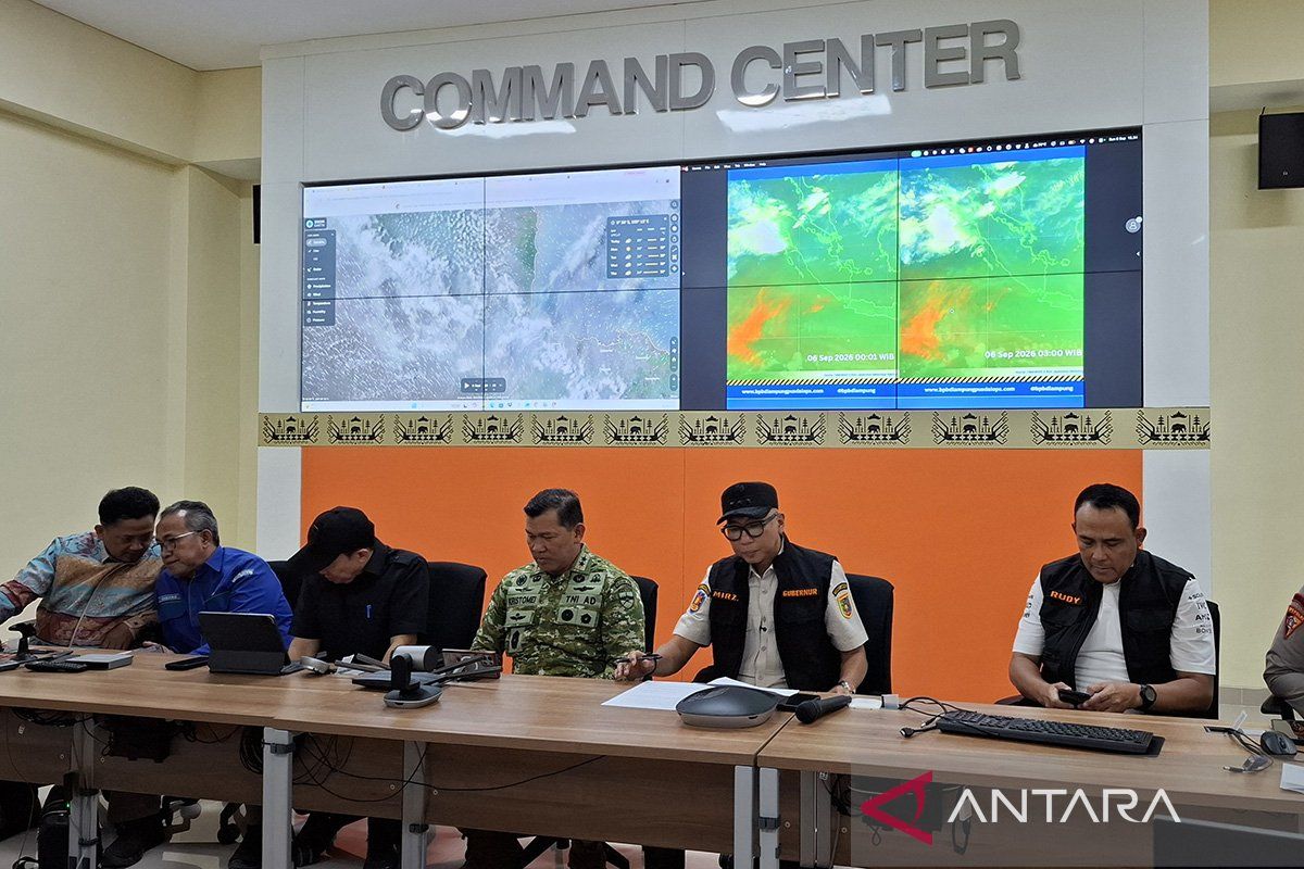 Gubernur Lampung: Kurangi aktivitas luar ruangan minimalkan dampak abu