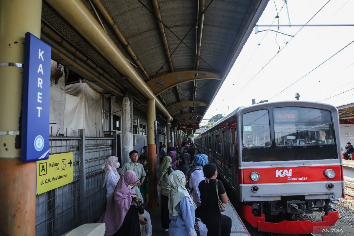 KAI: Stasiun Karet dan Stasiun Sudirman Baru layani 6,7 juta pelanggan