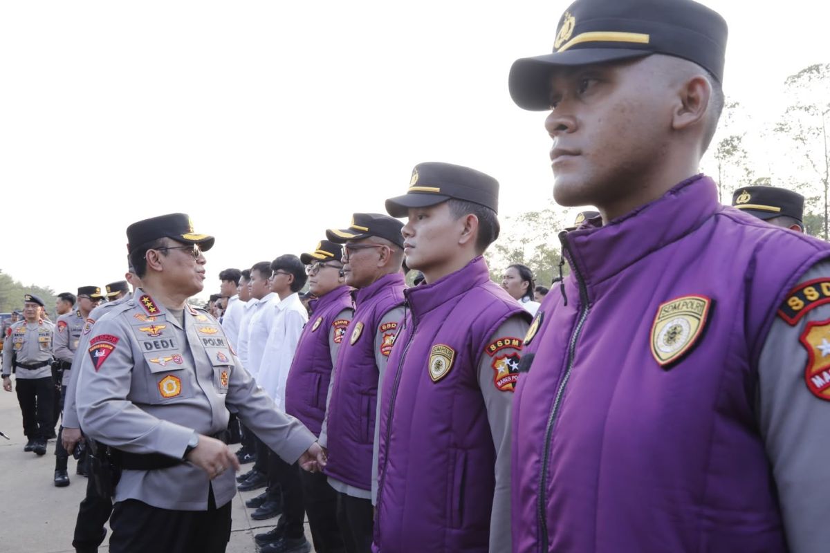 Polri siapkan personel hadapi potensi bencana alam-konflik sosial