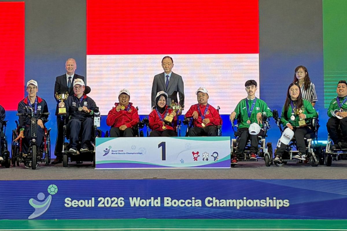Indonesia wins overall title at 2026 World Boccia Championship