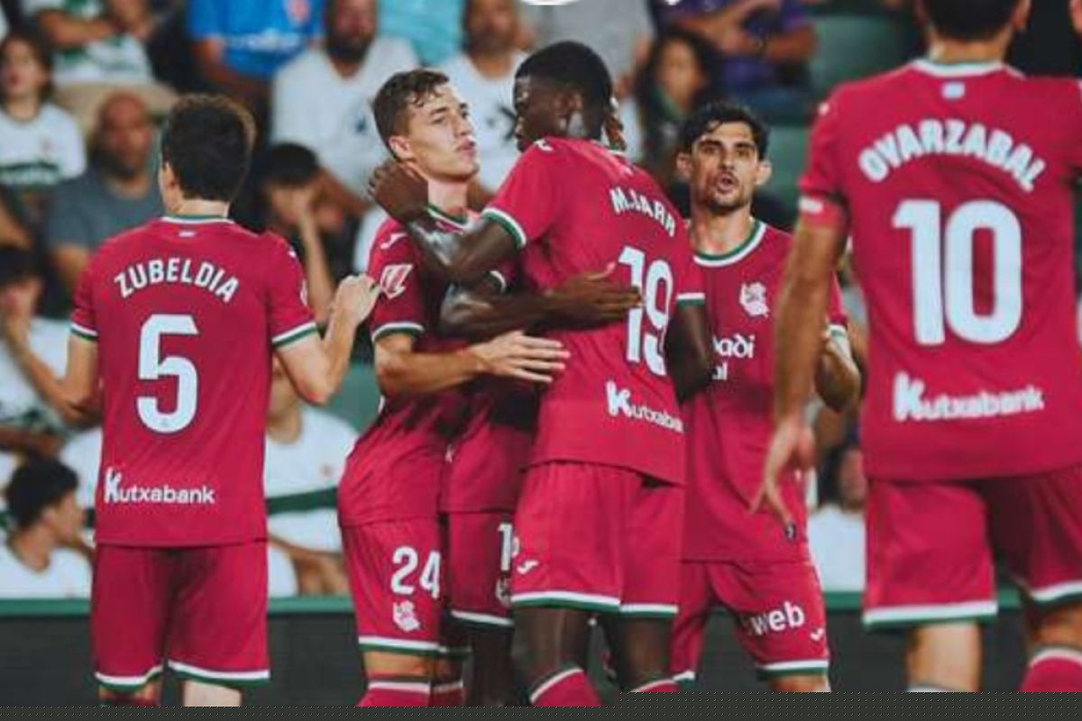 Real Sociedad menang dramatis 3-2 atas Elche