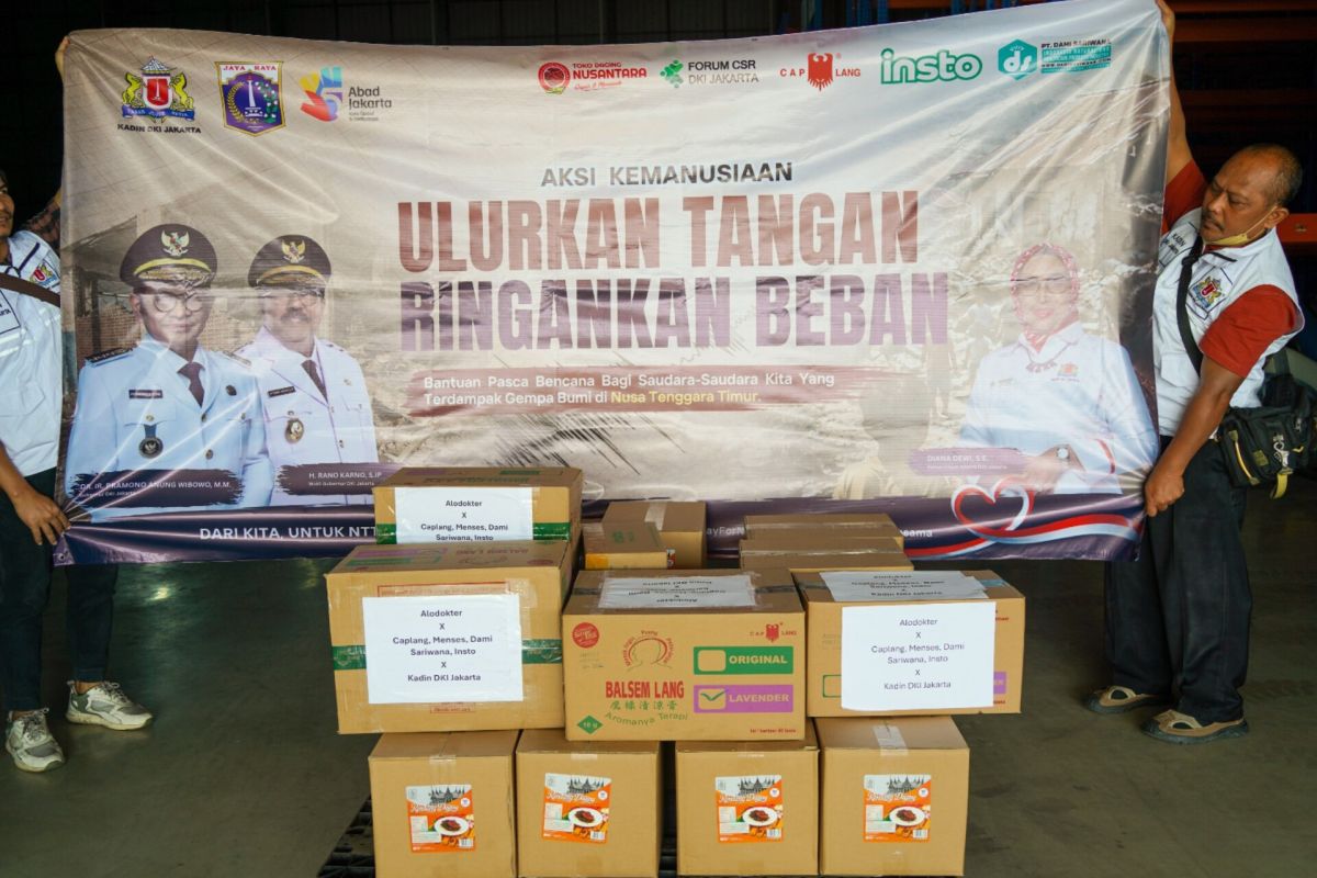 CSR DKI pacu bantuan pangan siap santap untuk tanggap bencana NTT