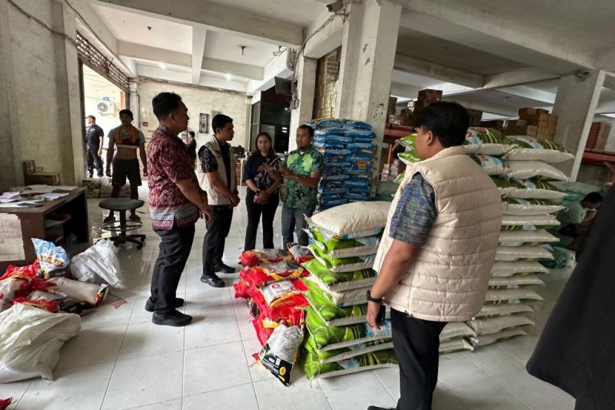 Satgas Pangan awasi harga dan mutu beras tingkat distributor dan pedagang - ANTARA News Bali