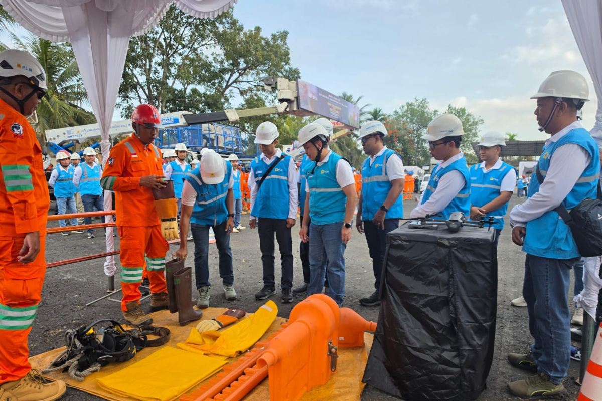 PLN Bali kerahkan drone cegah gangguan jaringan listrik - ANTARA News Bali
