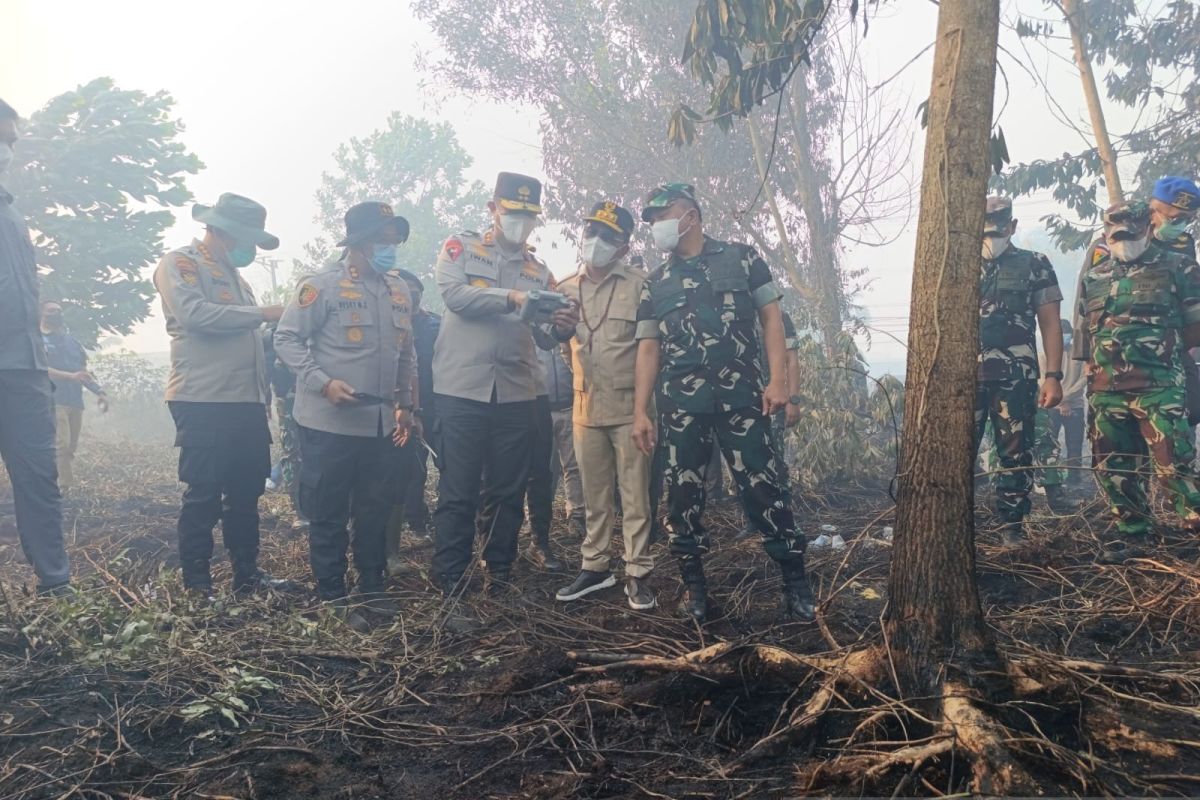 Kalteng secara ketat pantau titik panas kendati adanya tren penurunan