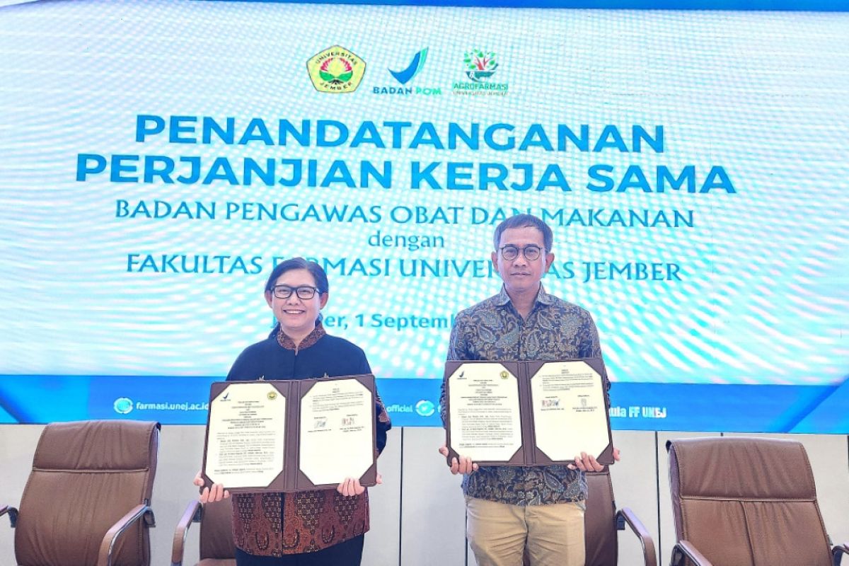 BPOM-UNEJ kolaborasi kembangkan bahan baku pembanding guna pengawasan