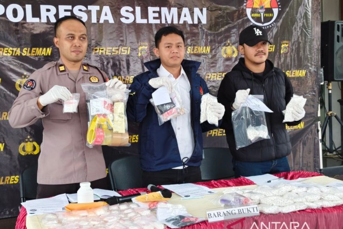 Polresta Sleman bongkar kasus peredaran obat keras jenis "pil sapi"