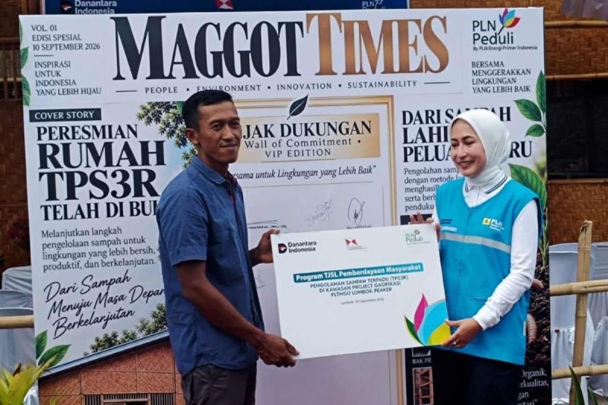 PLN EPI resmikan TJSL TPS3R di kawasan PLTMGU Lombok Peaker Mataram