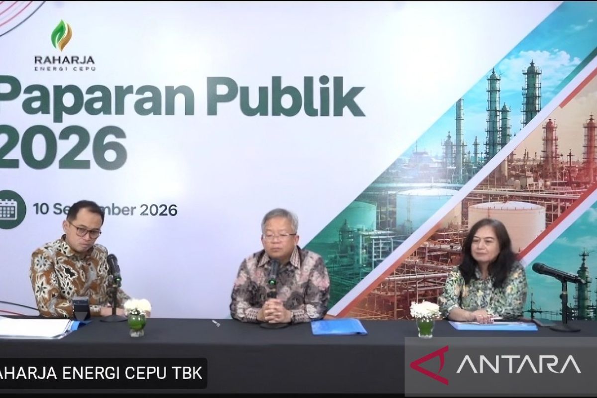Raharja Energi Cepu targetkan laba bersih 26 juta dolar AS pada 2026