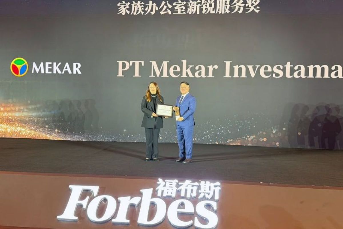 MEKAR meraih penghargaan Forbes China untuk layanan "family office"
