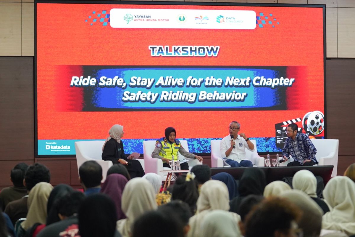 Yayasan AHM dorong budaya keselamatan berkendara bagi Gen Z 