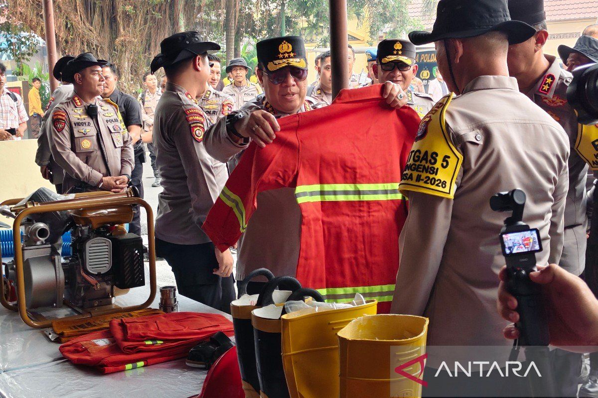 Wakapolri cek kesiapan sarpras karhutla Polda Kalteng