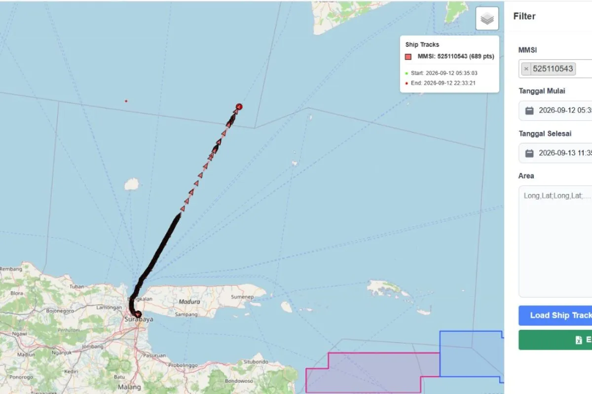 Menelusuri jejak terakhir KM Virgo Transport 8 di AISITS