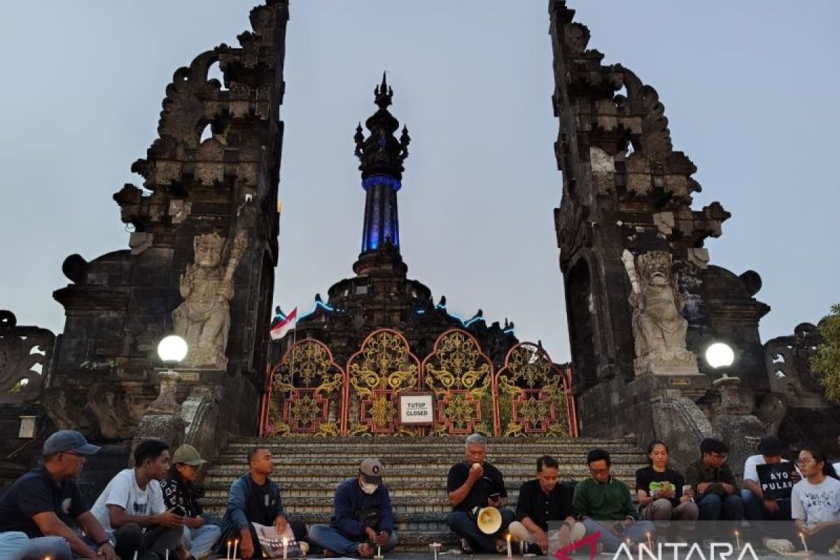 Jurnalis Bali doa bersama harapkan lima pewarta hilang ditemukan