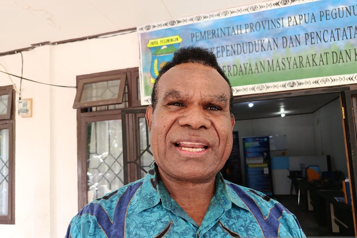 Disdukcapil sebut pendataan 1,3 juta OAP di Papua Pegunungan belum rampung
