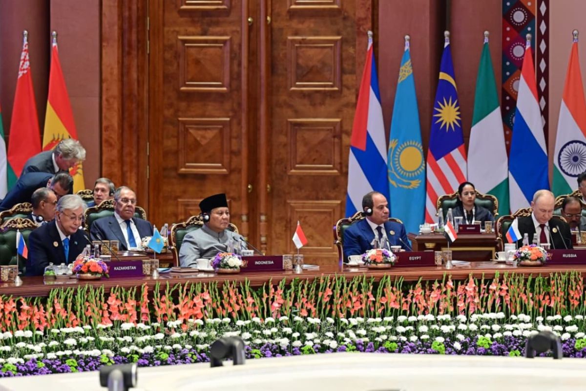 Prabowo Soroti Pertumbuhan Inklusif di KTT BRICS