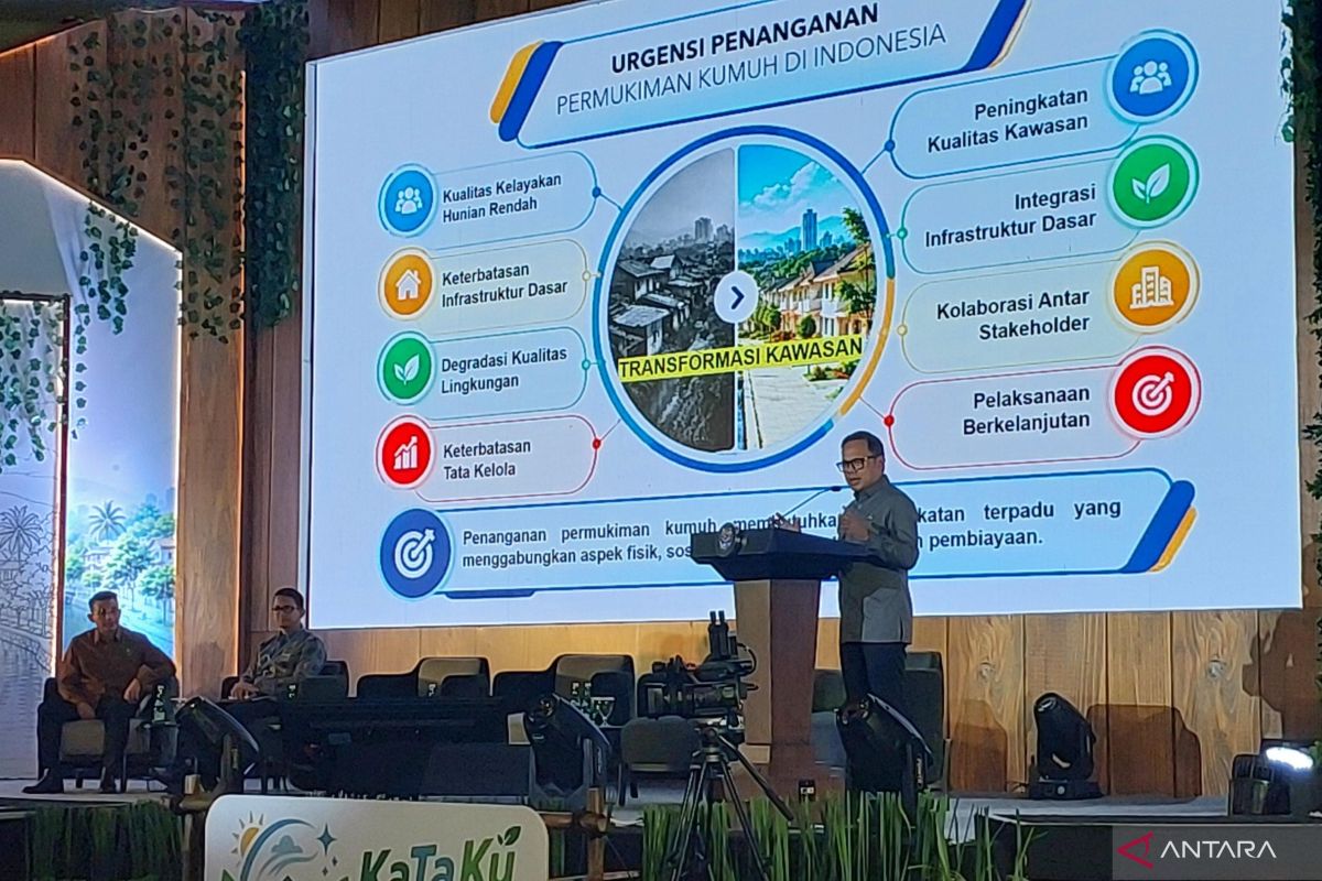 Kemendagri dorong insentif fiskal percepat penataan kawasan kumuh