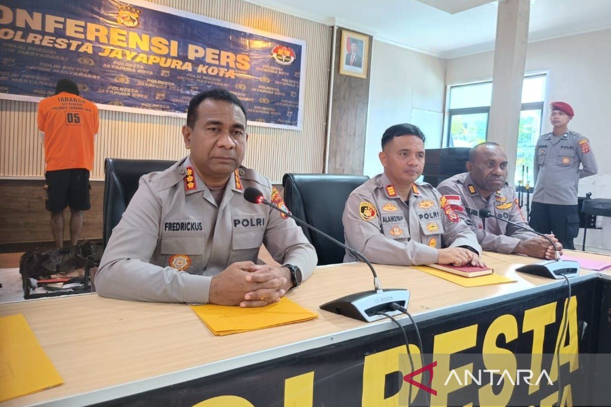 Polresta Jayapura tetapkan OR tersangka pembakaran di Kawasan Dok IX