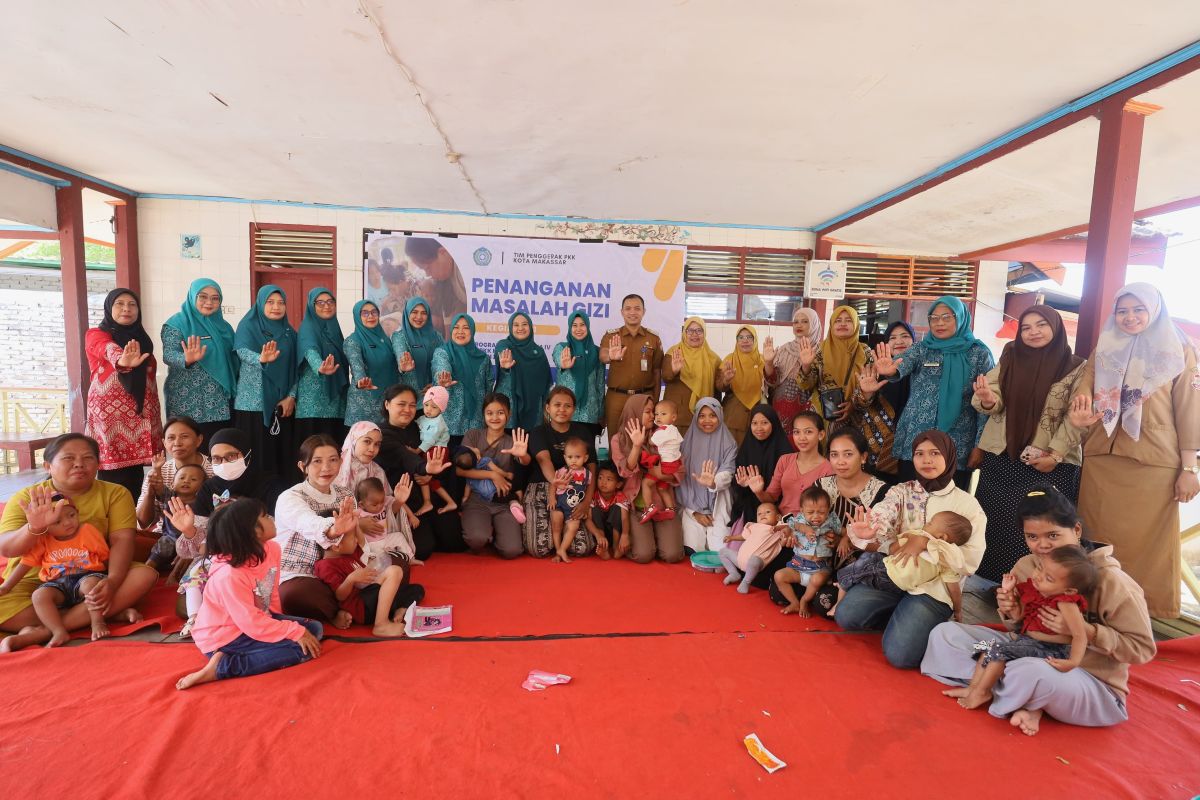 Intervensi PKK Ungkap Tren Kenaikan Berat Badan Balita Stunting Makassar