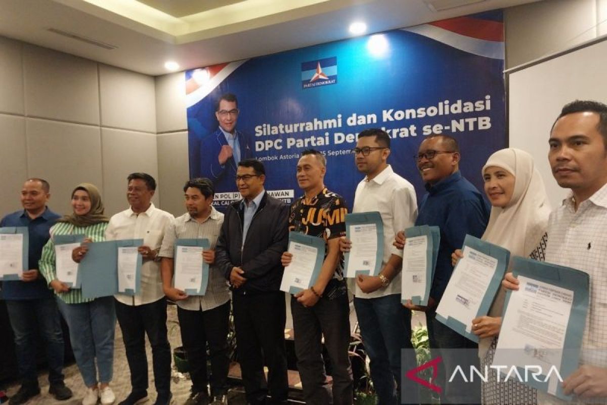 10 DPC dukung mantan Kapolda NTB jadi Ketua DPD Demokrat