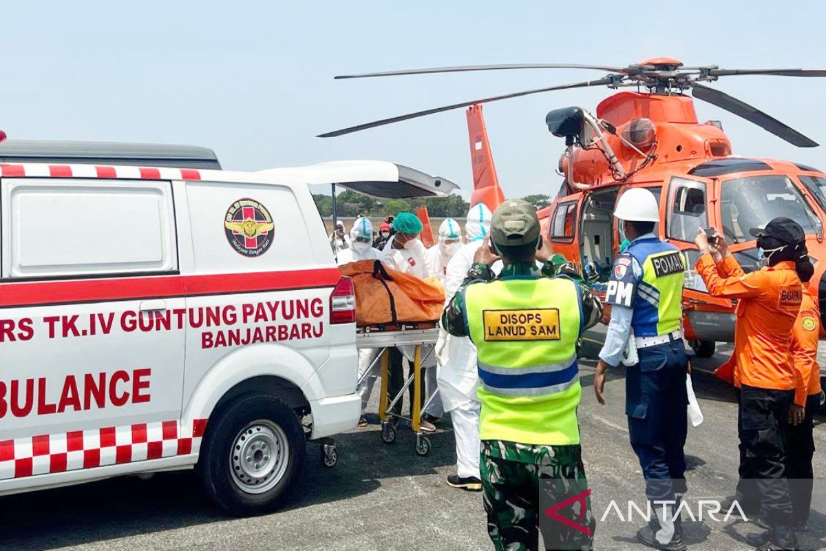 Evakuasi Udara Korban Kapal Virgo Dipusatkan di Lanud Sjamsudin Noor