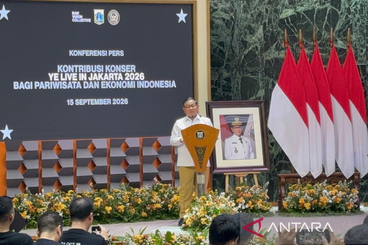 DKI kemarin, Pramono teken Pergub LPDP hingga konser Ye di Jakarta
