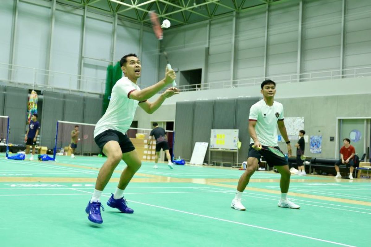 Bulu tangkis Indonesia matangkan persiapan lewat latih tanding