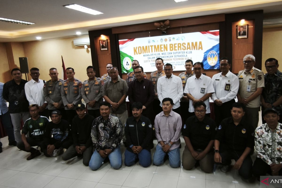 Suporter PSS-PSIM sepakat jaga keharmonisan DIY selama kompetisi