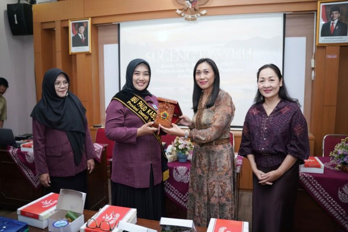 Disdik Gianyar studi tiru pengembangan PAUD ke Kabupaten Bantul - ANTARA News Bali