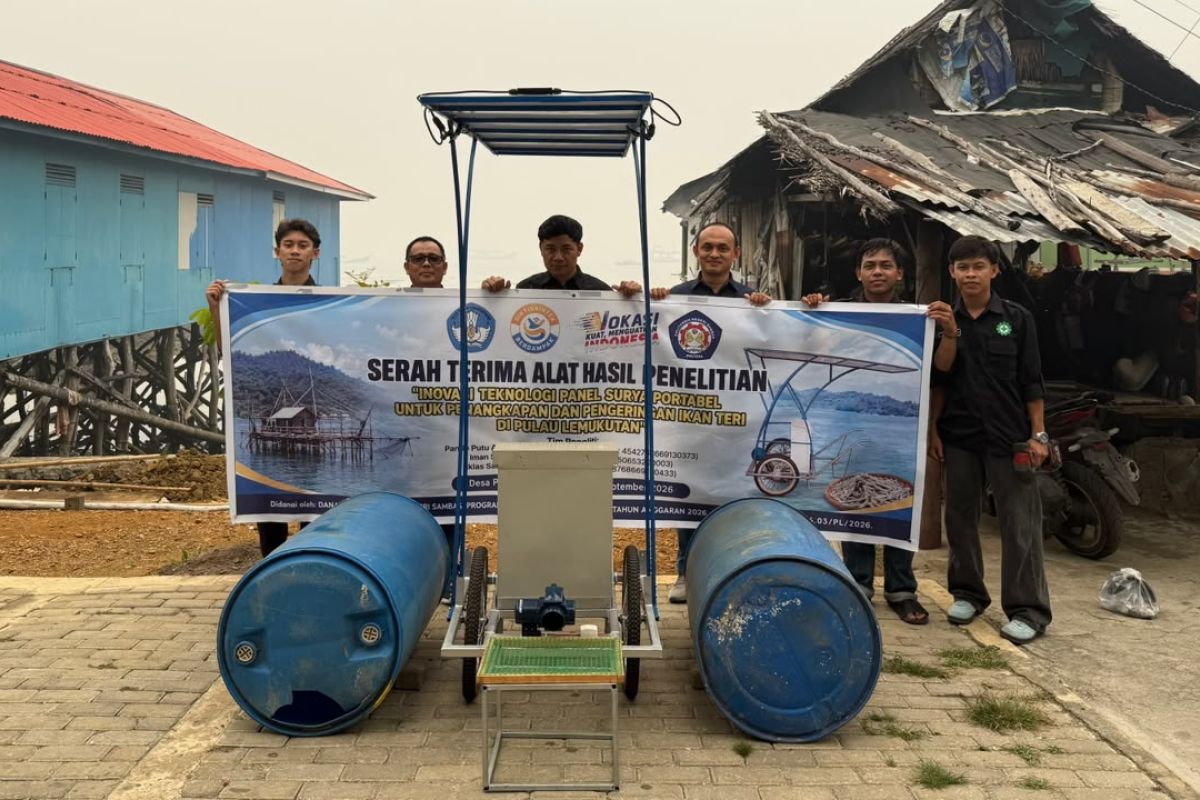 Inovasi Blower Surya Poltesa Dongkrak Nelayan Lemukutan