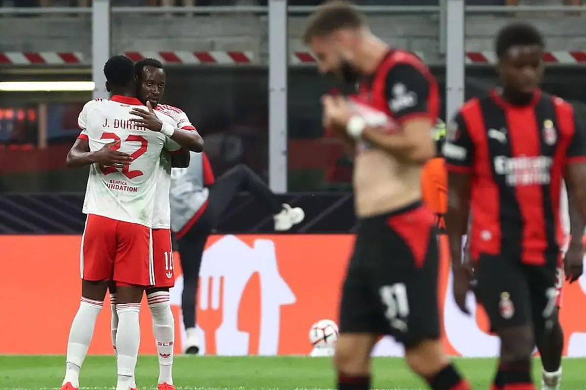 AC Milan tumbang 0-2 di tangan Benfica di San Siro