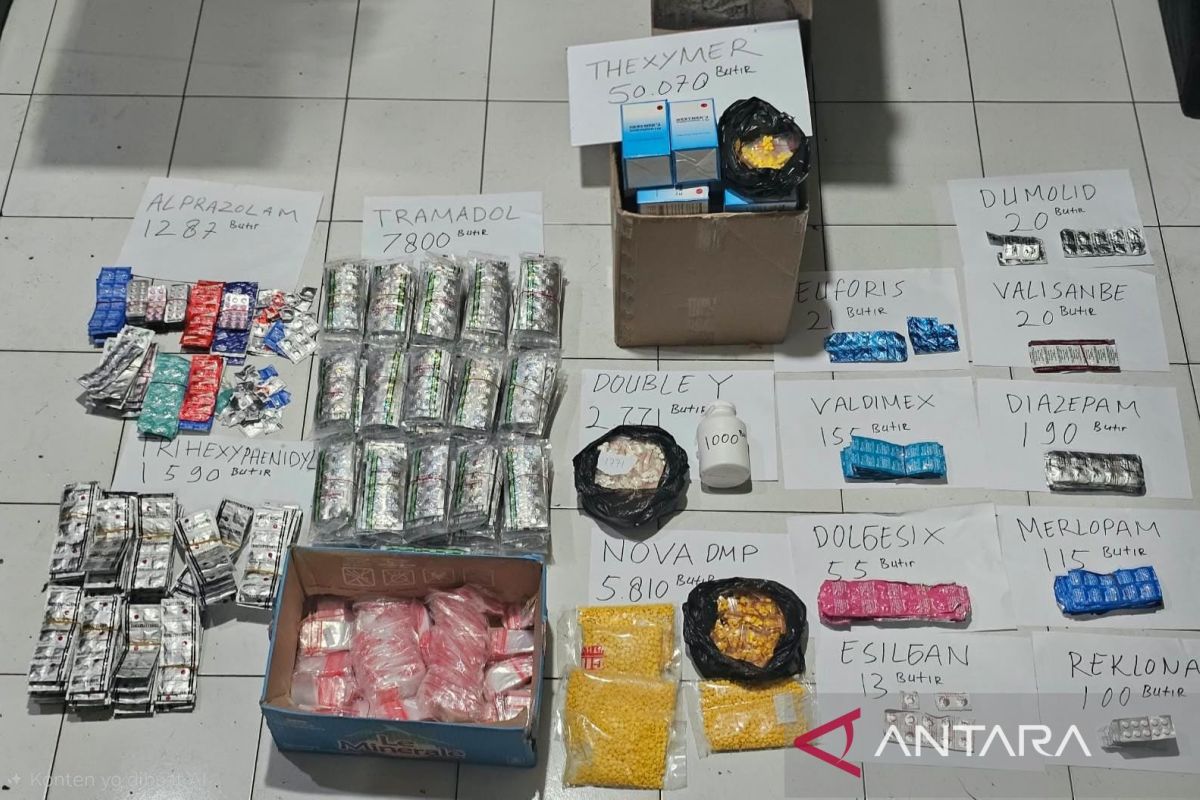 Sindikat Peredaran Obat Keras Golongan G Dibekuk Polres Jakpus