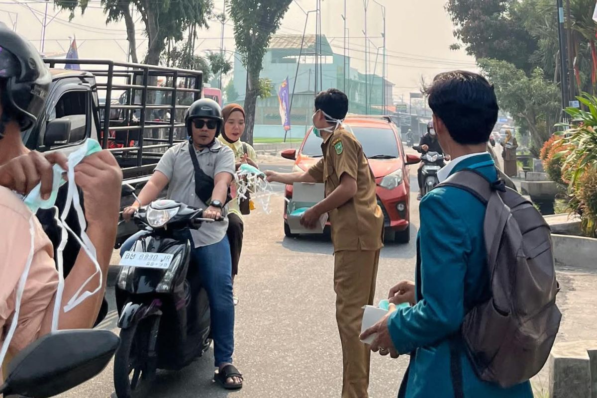 Dinkes Riau dapat tambahan bantuan 15 ribu masker dari Kemenkes RI