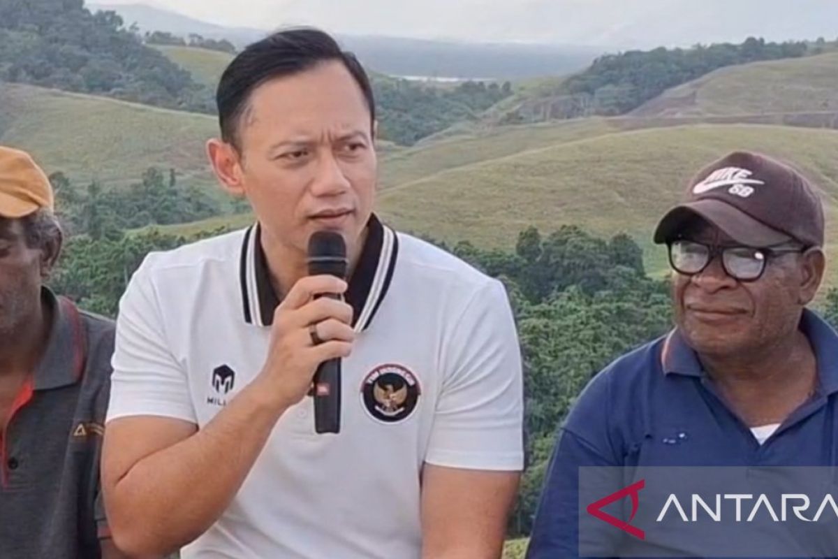 Menko AHY pacu percepatan pembangunan infrastruktur dasar di Papua