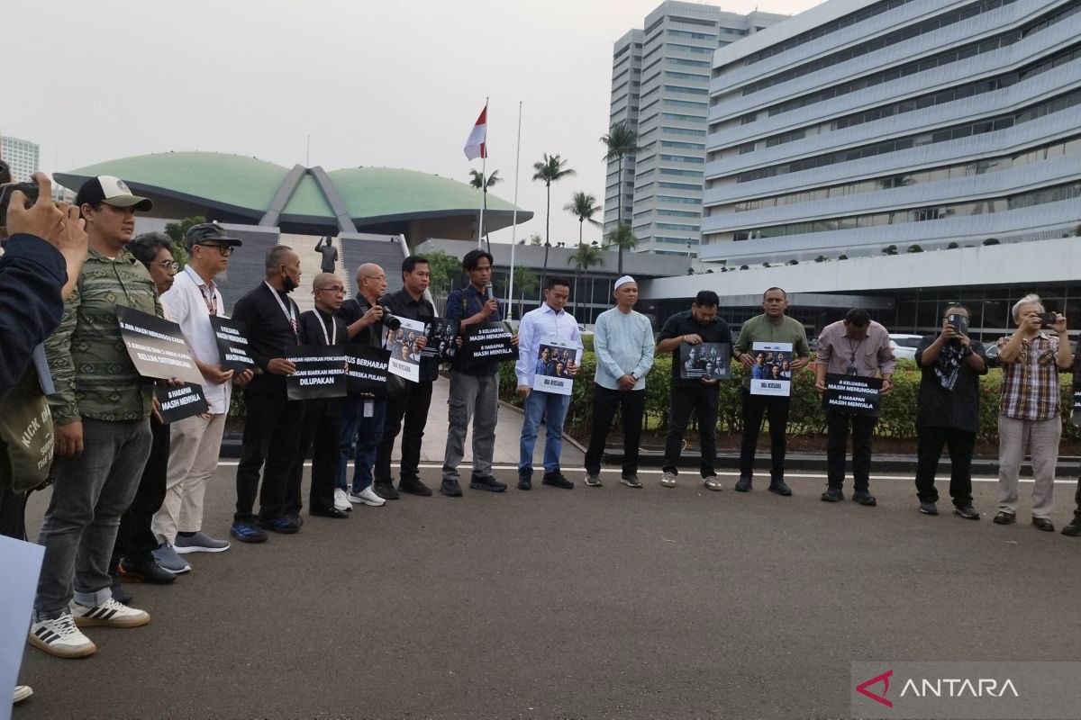 Wartawan parlemen kirim doa bagi jurnalis yang hilang
