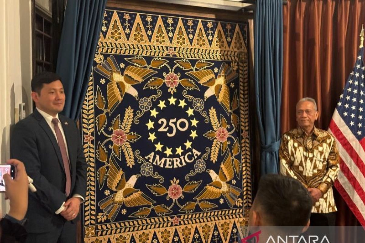 Batik F-250 jadi simbol perayaan 250 tahun kemerdekaan AS