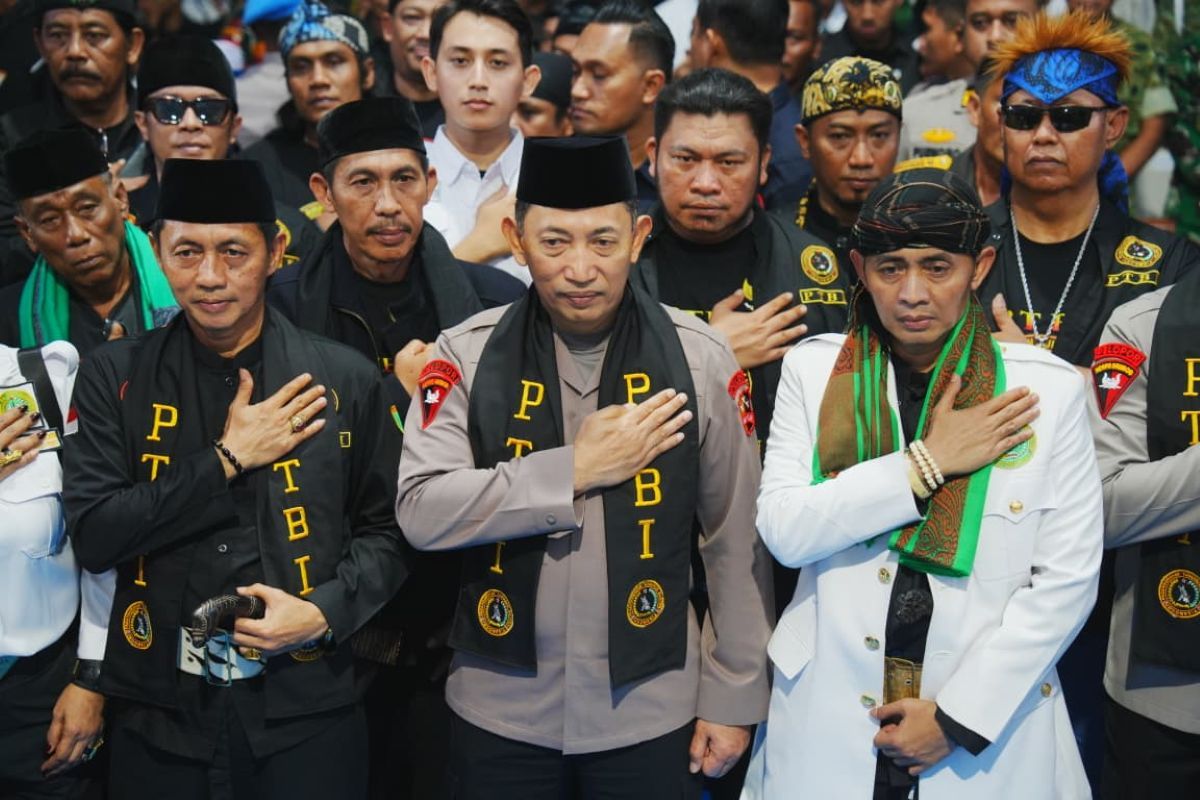 Kapolri ingatkan jawara sejati bukan mencari lawan