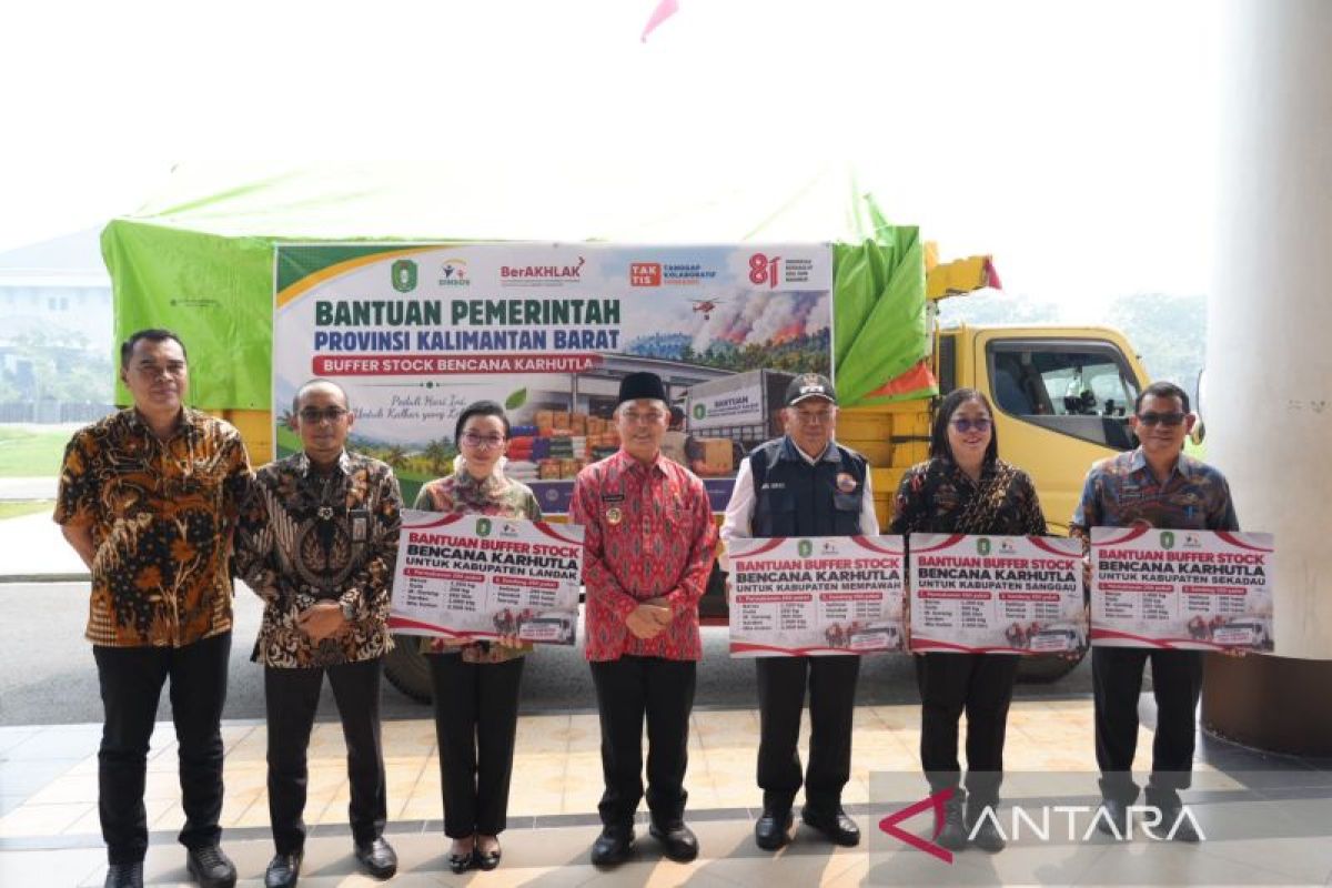 Kalbar perkuat penanganan karhutla dengan anggaran Rp60 miliar - ANTARA News Kalimantan Barat