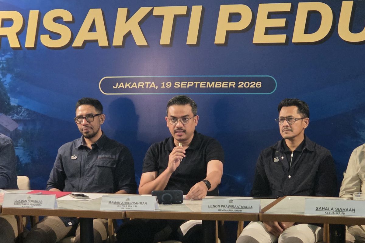 IKA Trisakti galang dana pulihkan ekonomi di daerah terdampak bencana