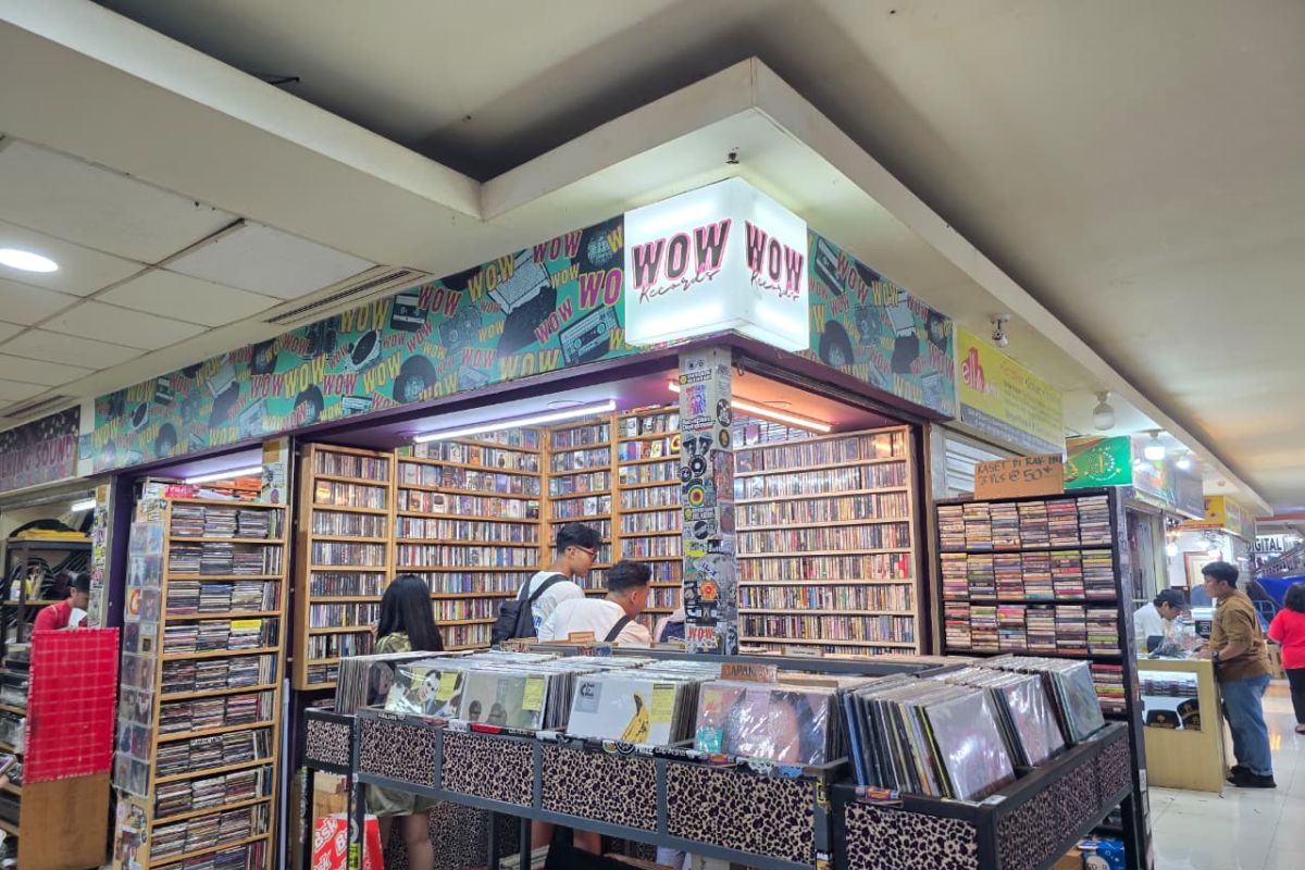 Di tengah era streaming, musik fisik tetap menemukan pasar