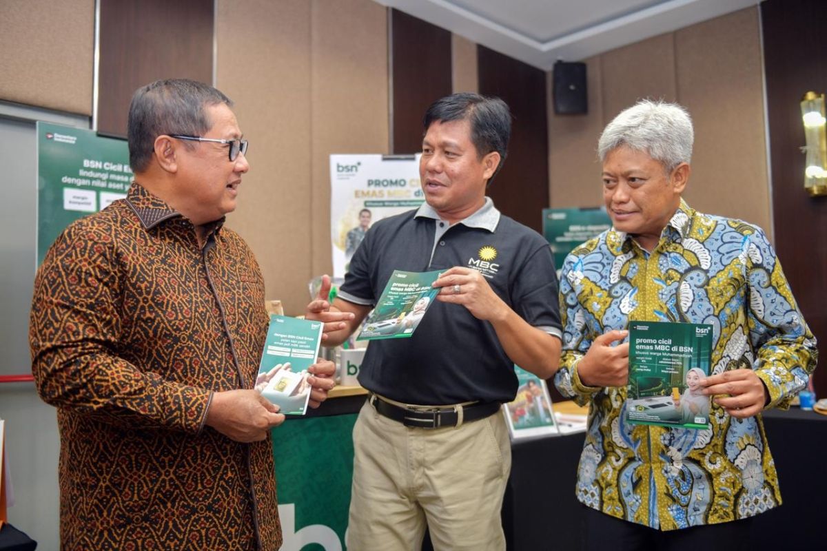 Bank BSN Gandeng MBC Kembangkan Ekosistem Keuangan Berbasis Emas