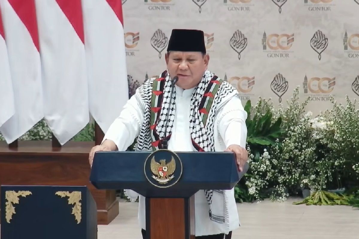 Presiden Prabowo ingatkan bangsa Indonesia harus kuat agar tidak dijajah - ANTARA News Bangka Belitung