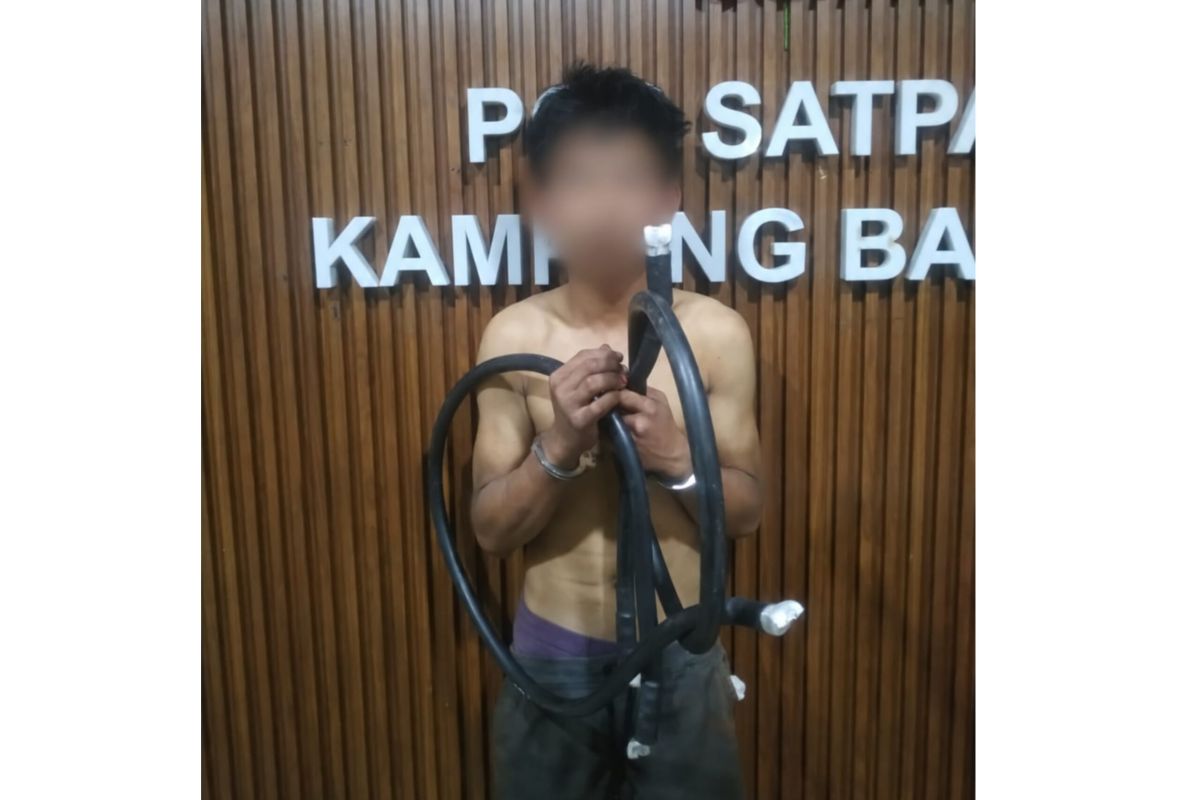 KAI Jakarta gagalkan aksi pencurian kabel di Stasiun Kampung Bandan
