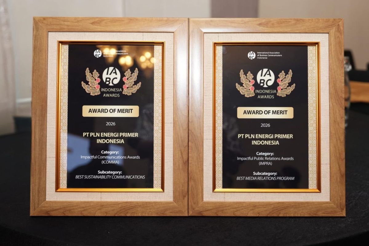 PLN EPI raih penghargaan IABC Awards lewat program transisi energi