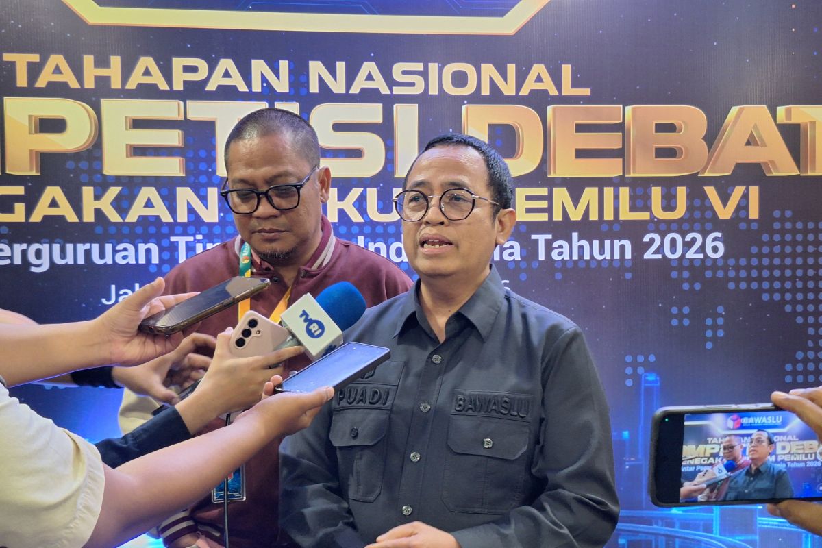 Bawasu: Kompetisi Debat Hukum Pemilu jadi ruang mahasiswa uji teori