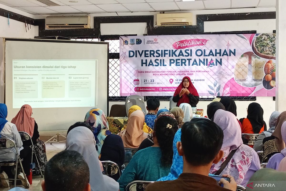 Pemkab Jaktim Bekali Warga Pelatihan Hilirisasi Hasil Pertanian
