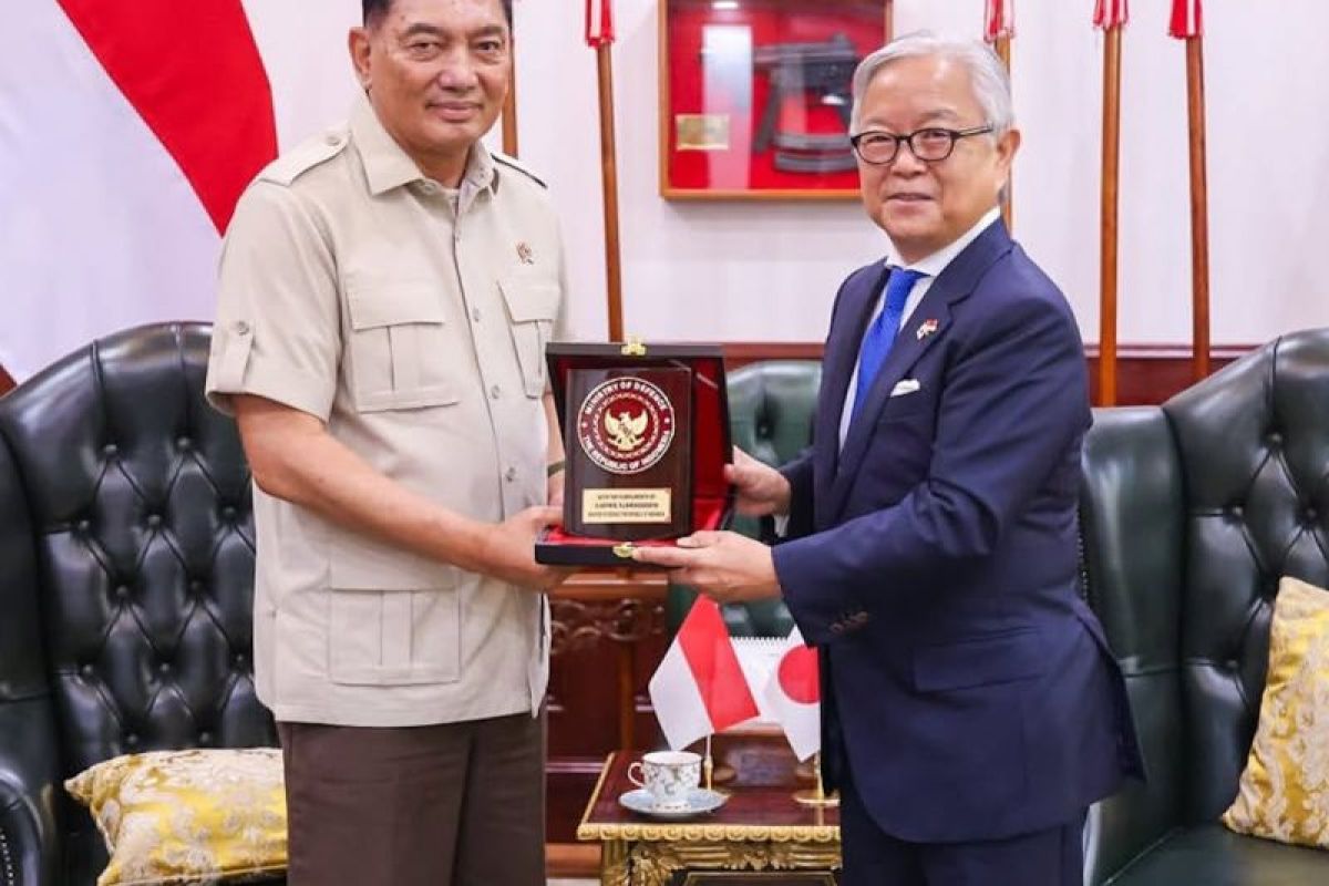Menhan Sjafrie dan Dubes Jepang perkuat kemitraan pertahanan